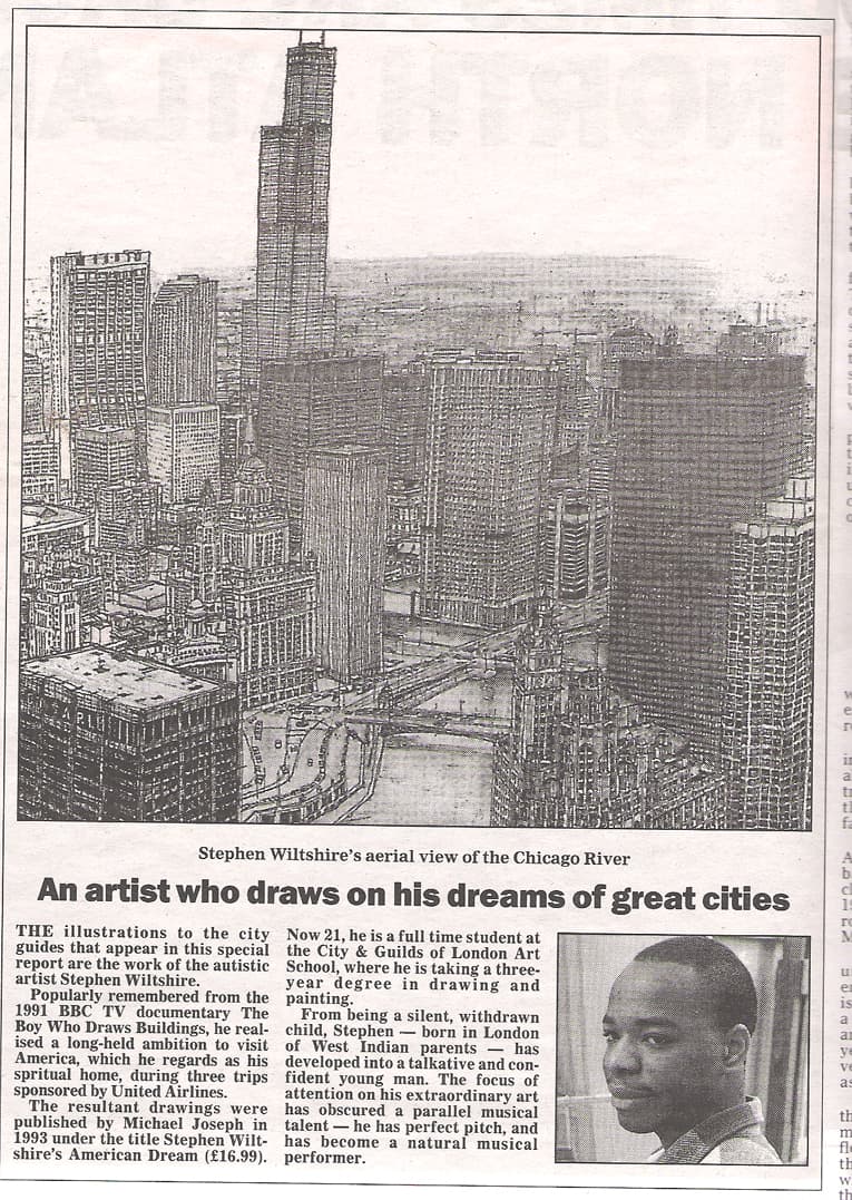 An Artist Who Draws His Dreams Great Cities