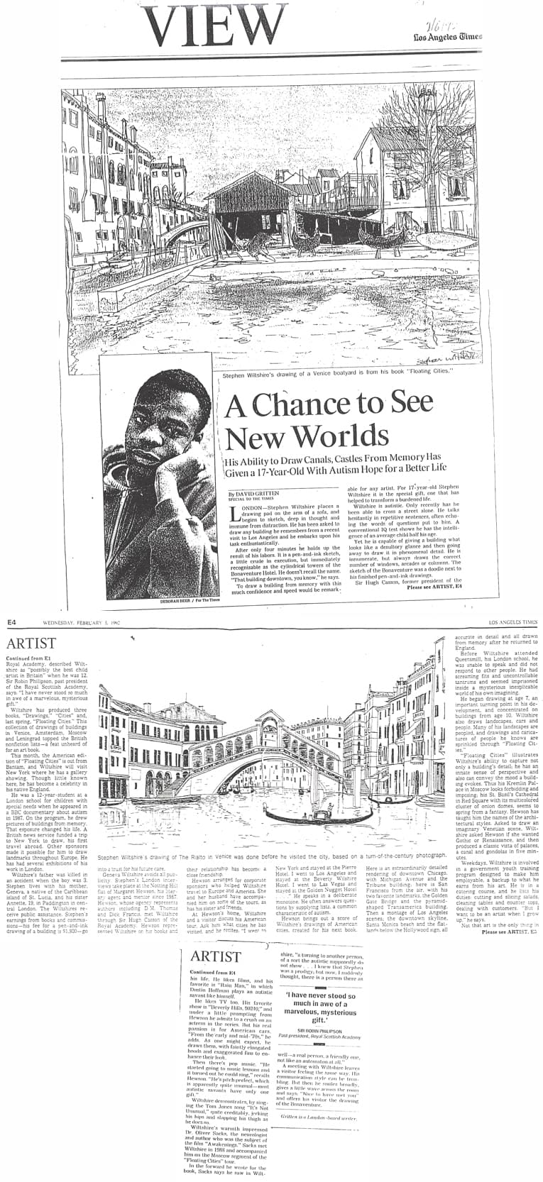 A Chance To See New Worlds