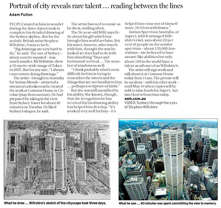 Portrait City Reveals Rare Talent Sydney Morning Herald